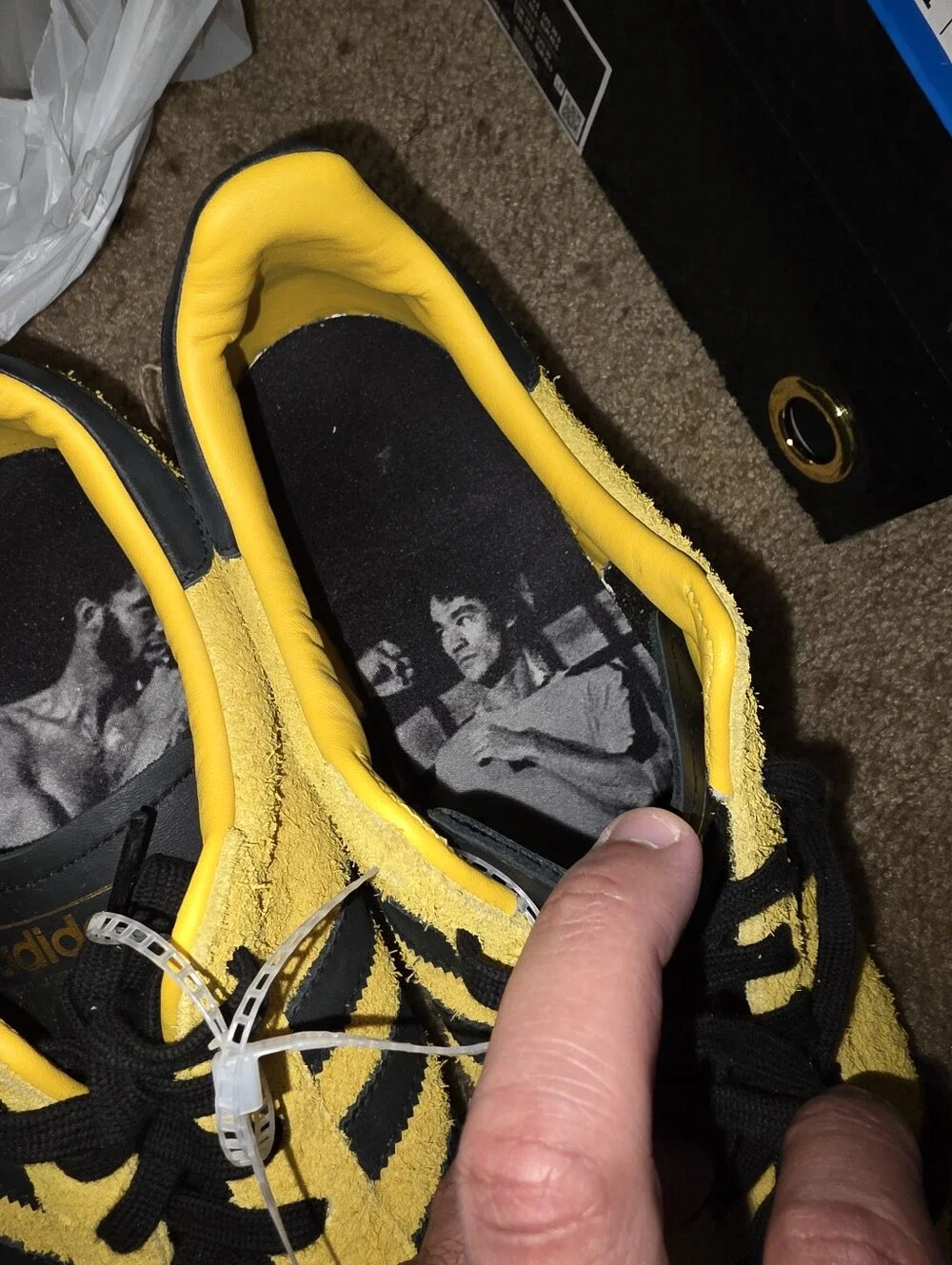 NEW WOB Adidas Jabbar Lo Game of Death Bruce Lee Colorway Authentic JR1597